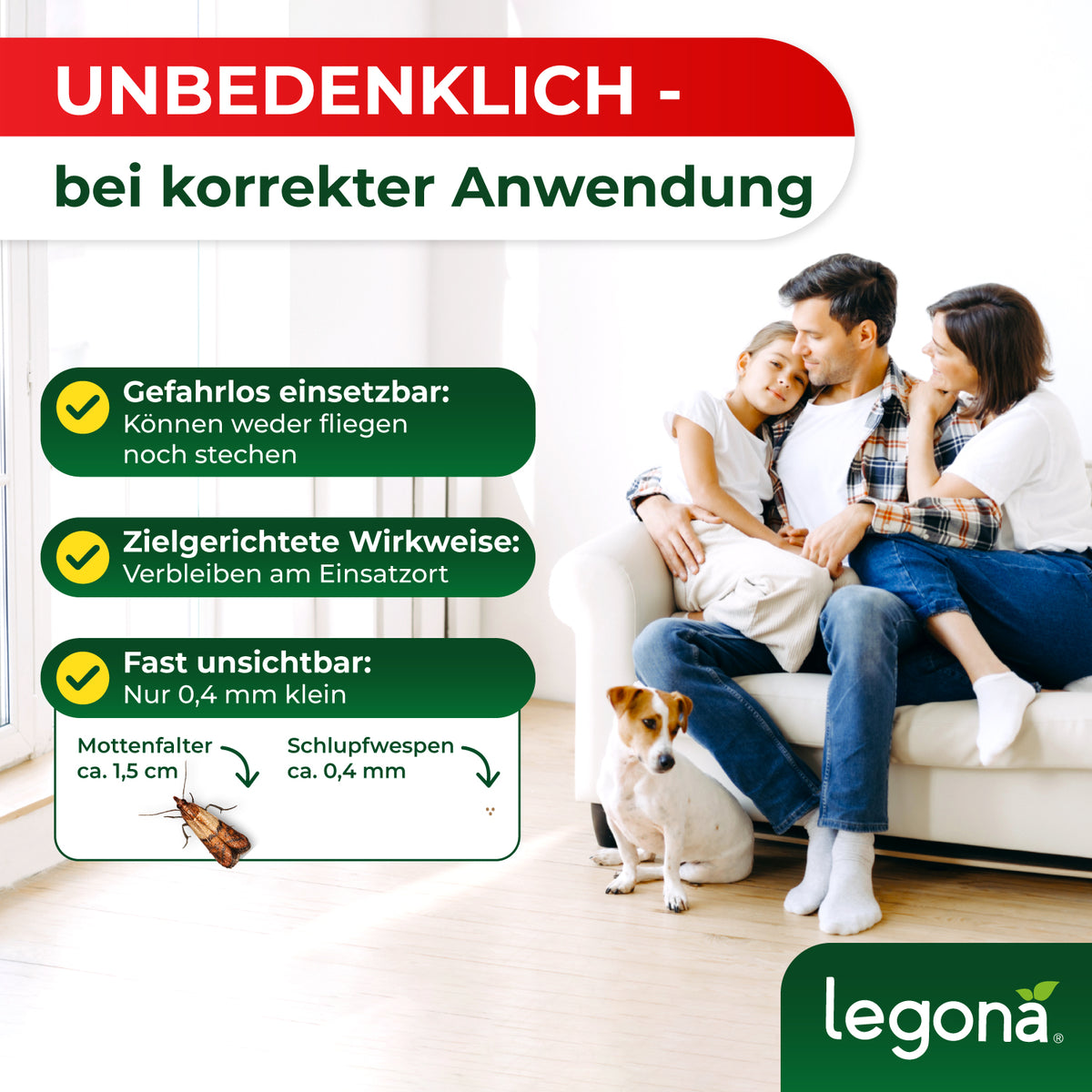Schlupfwespen gegen Lebensmittelmotten