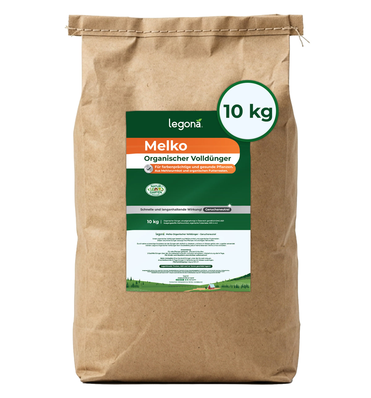 Melko - Organischer Mehlwurmkotdünger für Garten & Pflanzen