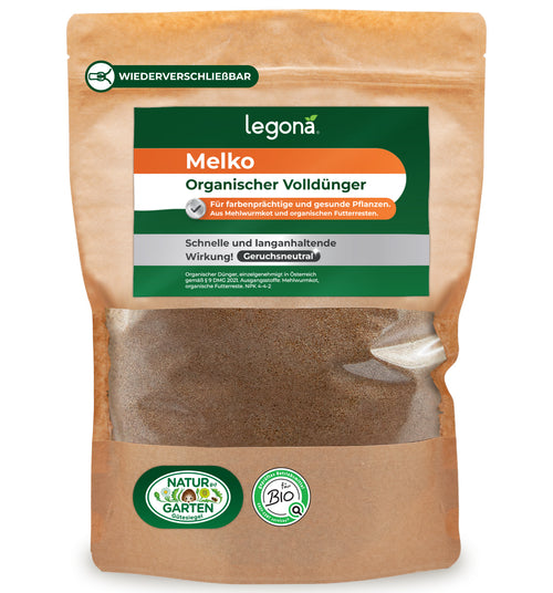 Melko - Organischer Mehlwurmkotdünger für Garten & Pflanzen