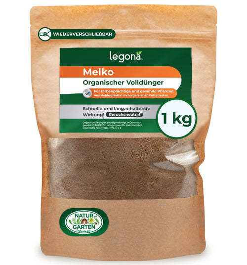Melko - Organischer Mehlwurmkotdünger für Garten & Pflanzen